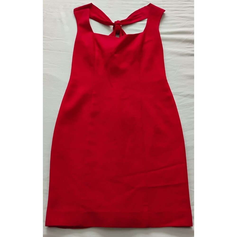 Vtg 90's Laundry by Shelli Segal Stunning Evening Dress in Sultry Red Sz 2